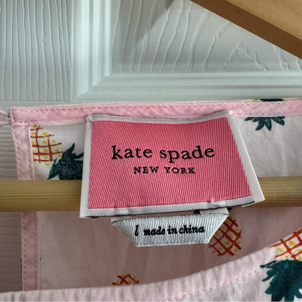 Kate Spade Blaire Pink Pineapple Print Dress - Picture 9 of 9
